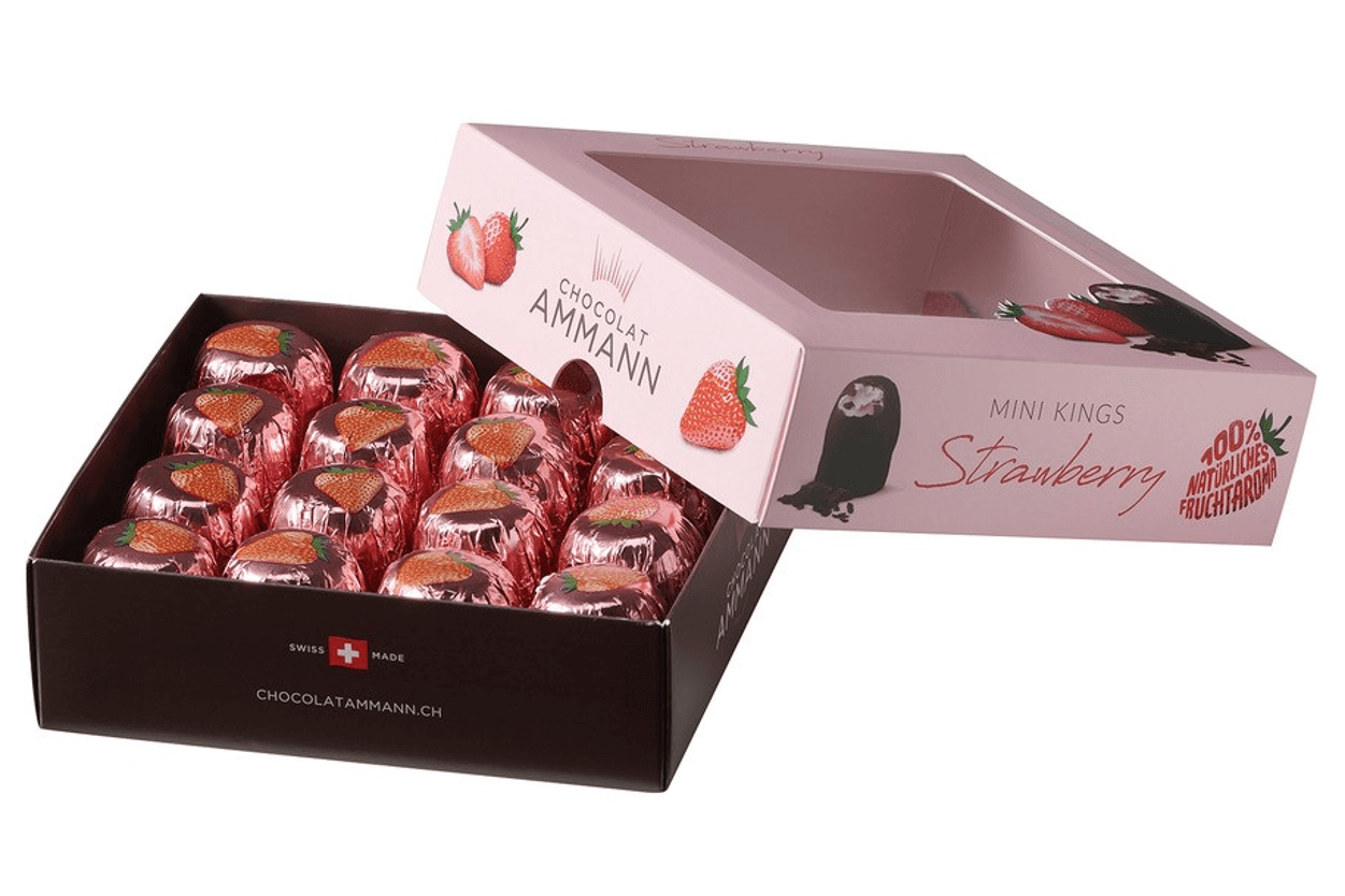 Mini Kings Erdbeer Offen Chocolat Ammann online einkaufen